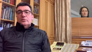 Секретар РНБО Олексій Данілов дав інтерв'ю журналістці "Вікна-новини" Ксенії Павлишин