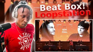 Rythmind 🇫🇷 vs Frosty 🇬🇧 | GRAND BEATBOX BATTLE 2021: WORLD LEAGUE | Semi Final [REACTION!!!]