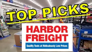 TOP 5 TOOLS  AT HARBOR FREIGHT