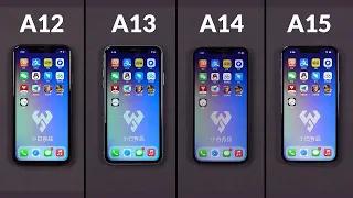 A12 vs A13 vs A14 vs A15 - SPEED COMPARISON