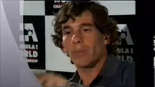 Ayrton Senna's Famous interview with Jackie Stewart