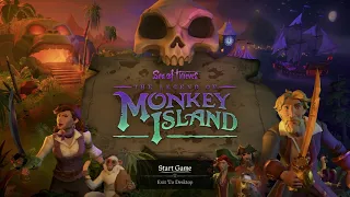 1 Hour Loop | Title Screen | Sea of Thieves: The Legend of Monkey Island Update