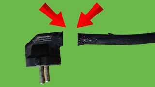 Few know this technique to fix a plug when it is broken | How to repair plugs