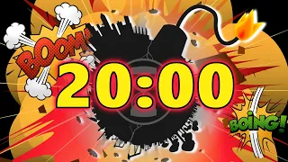 20 Minute Timer BOMB 💣 With Bomb Explosion