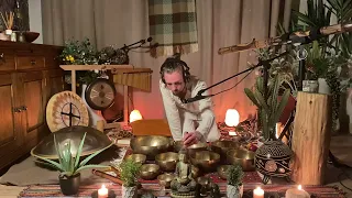 SOUND HEALING MEDITATION JOURNEY, Handpan, Didgeridoo, Flute, Koshi, Shamanic Drum, ceremony, Calm