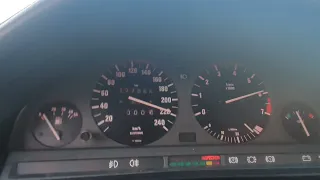 BMW E30 325i  m20 turbo: 0-240 km/h @14psi/0.9b