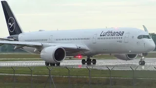 [FullHD] CLOSE UP! | Lufthansas Heavys A346 and A359 Departing Out Of Munich Airport!