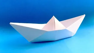 Origami Boat :  How to make a boat out of paper / Simple DIY paper crafts