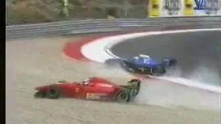 Estoril 1994 - Alesi and Brabham Accident