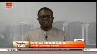 Kogi Gov Inauguration Is In Compliance With The Law - Moses Okezie-Okafor (PT2) 28/01/16