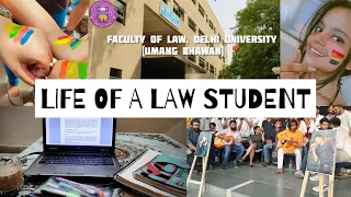 Life of a law student | faculty of law | Delhi University | DULLB | Manika Gupta | Vlog