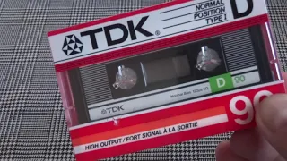 ВИДЕО Обзор TDK D с 1973 по 1997гг.