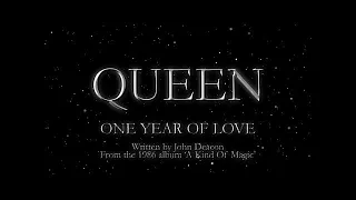 Queen - One Year Of Love (Official Lyric Video)