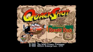 QuackShot Starring Donald Duck (Sega Genesis Cartridge) (Analogue Mega SG) (Full Play Through)