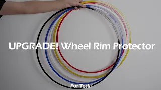 Tesla UPGRADE! Wheel Rim Protector For Tesla All Models 4 PCS 2012 2023