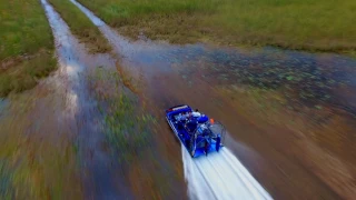 V8 Airboating DJI Drone