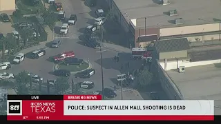 Police: Suspect in the Allen Outlet shooting is dead