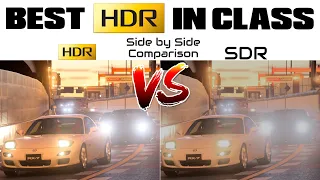 Gran Turismo 7 - HDR vs SDR Side by Side Comparison - PS5 - 4K HDR 60FPS