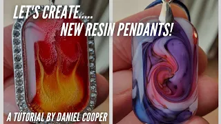 #32. New Resin Pendants, Mould Making and Creating! A Tutorial by Daniel Cooper