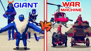 GIANT TEAM VS WAR MACHINE TEAM | TABS - Totally Accurate Battle Simulator