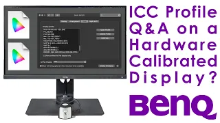 When to switch ICC Profile on a hardware calibrated display & other ICC Profile Q&A