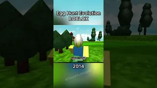 Evolution of Roblox Egg Hunts 😢 #shorts