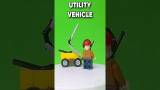 LEGO Utility Vehicle & Minifigure Compatible With LEGO Bricks #shorts