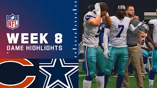 Chicago Bears vs. Dallas Cowboys | 2022 Week 8 Highlights