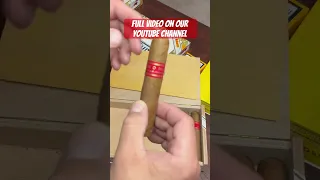 Partagas Serie D No. 5 Cuban cigar unboxing. Best Cuban cigars in the world. #cigars #habanos