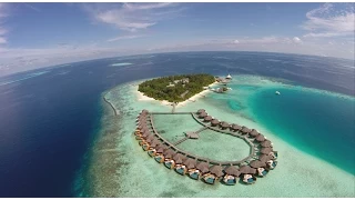 A Drone on Baros Island, Maldives