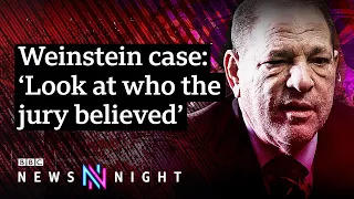 Weinstein accuser reacts to his jail sentencing – BBC Newsnight