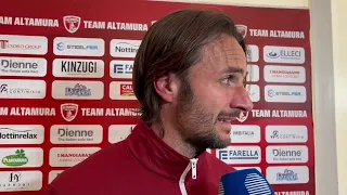 Poule Scudetto, Altamura-Trapani 0-3. Mister Alfio Torrisi e Sergio Sabatino nel post partita