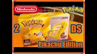 Nintendo Pokemon Yellow Special Pikachu Edition 2DS Unboxing