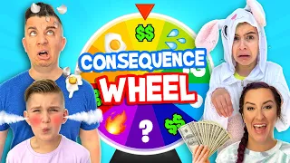 SPIN THE WHEEL OF CONSEQUENCES! Money Easter Challenge (FUNhouse Family)