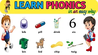 'I' sound words, Learn phonics sounds, three letter words for kids, nursery rhymes, @YakshitaMam