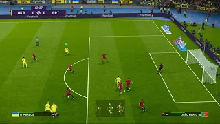 PES 2020 (Xbox One) Ukraine vs Portugal