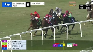 Gulfstream Park Carrera 5 - 26 de Enero 2022