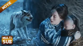 stepson was attacked by wolf,princess fought wolf desperately.stepson understood her love