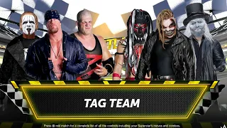 Undertaker Sting & Kane vs. The Fiend Finn Balor & Uncle Howdy | Tag Team Match: WWE 2K24