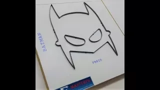 Faca de máscara de EVA do Batman