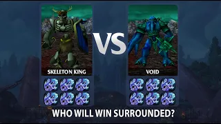 Skeleton King vs Void | 1 x 1 | 25 lvl | full slots | who will beat?