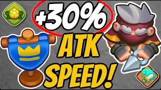 HIGHEST ATTACK SPEED YOU’VE EVER SEEN!! | In Rush Royale!