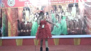 marcelina juara1 lomba karaoke anak 2014 imlek pekanbaru