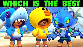 Brawl Stars All Leon Skins Comparison! | Sally Leon vs Shark Leon vs WereWolf Leon!