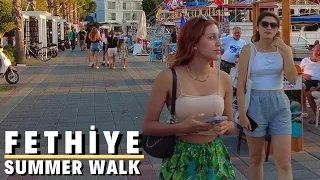 Fethiye Summer Walking Tour | September 2022 Turkey [4K UHD 60 fps]