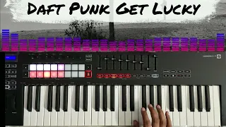 Get Lucky - Daft Punk ft. Pharrell Williams | Novation Launchkey Mk3