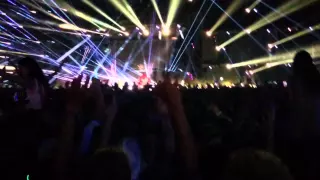 Tiesto laser shows live @ ultra Europe 2015