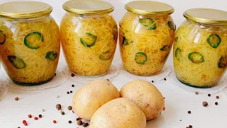 THE MOST DELICIOUS POTATO RECIPE! NOW YOU WILL MAKE POTATOES ONLY LIKE THIS! #kimchirecipe #salad