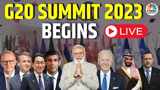 G20 Summit LIVE | India G20 Summit | G20 Begins | जी20 का Innauguration | Joe Biden | Rishi Sunak