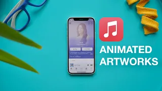 4:20 minutes of ANIMATED Artworks in Apple Music..